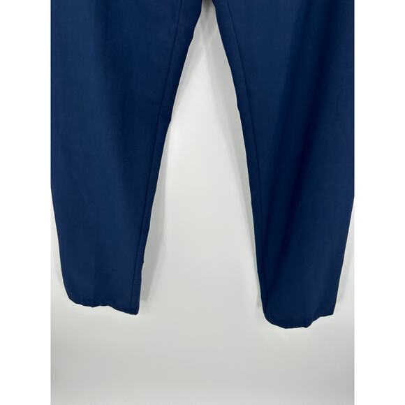 Adidas Pants Men 32x32* Navy Blue Golf Active Button Front Outdoors - Picture 3 of 9